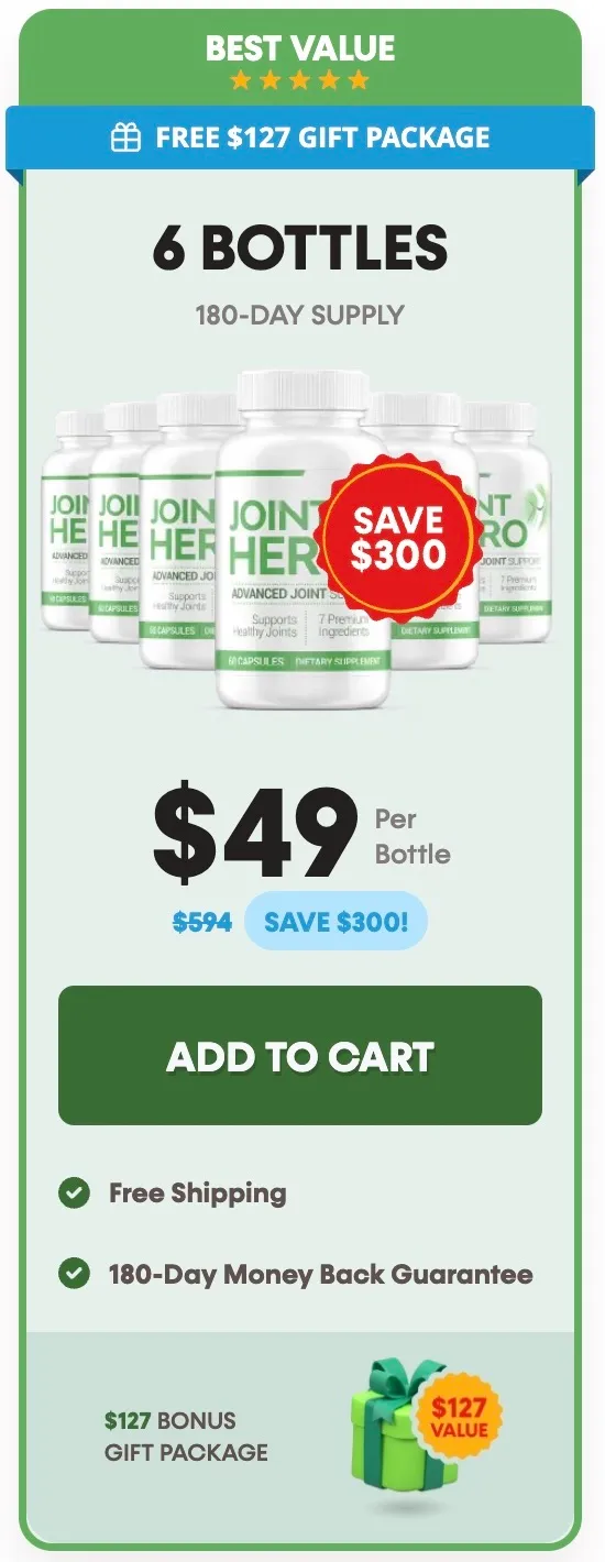 joint hero 6 bottles price